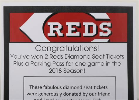 cincinnati reds single game parking pass